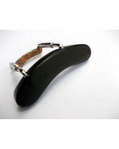MUSICAL STRING Mandolin Armrest Ebony Wood With U Clamp Hardware Standard Black