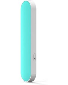 Nudiuhis Bone Conduction Music Box Portable Wireless Bluetooth Speaker Stereo Bass Under Pillow Improve Sleep for -Blue