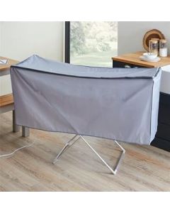 DWD Cover for Heated Airer 230w with Wings indoor Drying Rack Polyester fits all models that have folding wings, 2 Ventilation holes for Condensation Upgrade existing airer dries clothes quicker