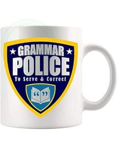 The Grammar Police Mug