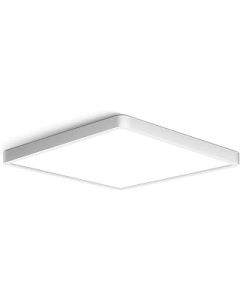 12 inch Square LED Ceiling Light, 24W 5000K Daylight Super Bright Ceiling Lights, 3200LM White Flush Mount LED Lamp, Recessed Lighting fixtures for Kitchen Bathroom Bedroom Hallway Office Garage