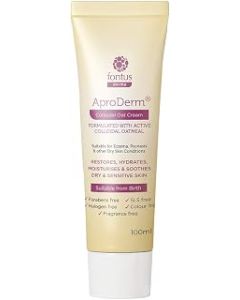 AproDerm Colloidal Oat Cream - 100ml - Paraffin Free Cream - Suitable for dry skin, eczema and psoriasis