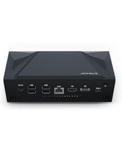 STRHIGP Mini PC i5 32GB RAM DDR5 256GB NVME SSD Office PC Windows 11 Mini Desktop Computer with 8K Triple Display 7 USB 2.5Gbe LAN WiFi 6 BT 5.2 Mini Tower PC for Business Education 2D Games HTPC