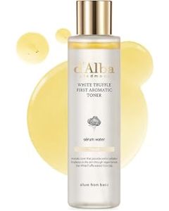 d'alba Piedmont| Italian White Truffle First Aromatic Toner, Vegan Glowy Hydrating Toner, Skin Texture Enhancement, Deep Hydration for Dry and Sensitive Skin, Weak Acidic Toner