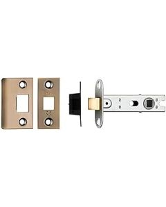 Carlisle Brass BTL30 BTL30AB CE B/T Tubular MORTICE Latch Square, Antique Brass, 76mm / 3"