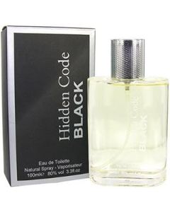 HiddenCode Black Mens Fragrance Eau De Toilette Spray New Pour Homme 100ml