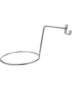 Yardwe Bird Feeder Mount Bird Feeder Hanging Bird Feeder Rack Bracket for Bird Feeders Hanging Bird Feeder Brackets The Circle Feed The Birds Ball Rack Fixture Electroplated Iron Silver