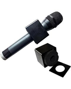 FAVOMOTO Handheld Microphone Station Handheld Microphone Guitar Microphone Handheld Microphone Station Microphone Radio Station Interview Microphone Station The Sign Box Accessories Black