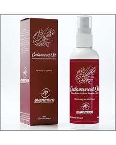Cedarwood Oil Moth Repellent Repeller Spray Natural Safe Clothes Carpet Curtain Moths Insect pests 100ml Prevention Deterrent Wardrobe Cupboard Drawers Clothing Essential Oil Protection Effective (1)