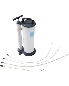 KATSU 9 Liters Manual Vacuum Oil Pump & Fluid Extractor Suction Pump for Cars, Motorbikes, Marine Engines 481509