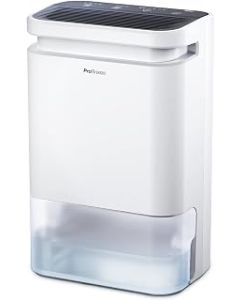 Pro Breeze® 10L Desiccant Dehumidifier with Timer, Air Filter, Continuous Drainage, Digital Control Panel - Ideal for Cold Temperatures in Damp Homes, Basements & Garages