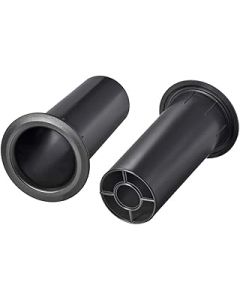 sourcing map 50mm x 122mm Speaker Port Tube Subwoofer Bass Reflex Tube Bass Woofer Box 2pcs