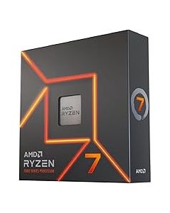 AMD Ryzen™ 7 7700X Desktop Processor (8-core/16-thread, 40MB cache, up to 5.4 GHz max boost)