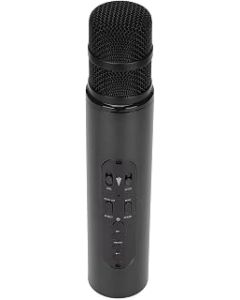 Jopwkuin Portable Handheld Microphone, Multifunctional Karaoke Mic Rgonomic Design for KTV(black)