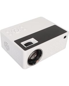 Mini Projector, Portable Projector 1280 X 720P Support 1920 X 1080P, 110 ANSI Lum WiFi Phone Same Screen 16:9 LED Projector for Home Theater with for HDMI Interfaces (UK)