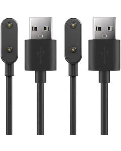 TUSITA [2-PACK Charger Compatible with Huawei Watch Fit/Fit 2/Fit New/Fit Mini, Huawei Band 7/6/ 6 Pro, Honor Band 6/ Watch ES - Magnetic USB Charging Cable 3.3ft 100cm - Smartwatch Accessories