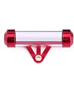 Registration Holder Motorcycle - Motorcycle Tax Disc Holder Motorcycle Secure Tax Disc Tube Universal Motorcycle Motorbike Secure Tax Disc Tube Cylindrical Holder Frame Waterproof Red