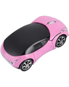 Vbestlife Wireless Gaming Mouse, 2.4GHz Wireless USB Receiver Optical Ergonomic Game Mice with 3 Click Buttons and Adjustable DPI Plug & Play for Laptop, PC, Windows, Mac(Pink)