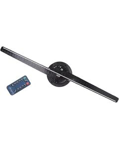 3D Hologram Fan, 16.5in Holographic Advertising Display, 224 LED Holographic Video Projector, 720 x 224 Resolution, for Business Store Shop Bar(UK)