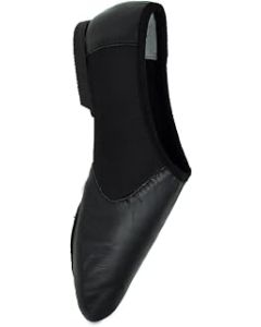 Fanatic Slip On Leather Jazz Shoe, Split Suede Sole