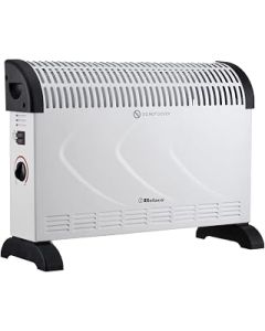 Belaco 2000W Electric Heater Portable white heater Convector Heater 3 adjustable heat settings fast heating space heater free stand heater wall mounting heater including wall bracket Manual Thermostat
