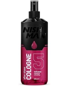 NISHMAN Aftershave Men, Mens Cologne Volcano, 150 ml - Relaxing Refreshing Aftershaving Spray Lotion Cologne for Men | Mens Cologne | Mens Aftershave | Mens Moisturiser Face (150 ml)