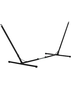 Outsunny 3.1–3.8m Adjustable Universal Hammock Stand Metal Frame Garden Camping Picnic Outdoor Patio Replacement – Stand Only