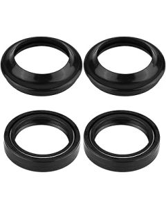 Motorcycle Motorbike Front Fork Damper Oil Seal and Dust Seal Kit 41mm x 54mm x 11mm Fit for GSX750F GSXR750 Rubber Material Bl k Color+joint spi 41x54x11,+joint spi 41x54x11+motorcycle front fork da