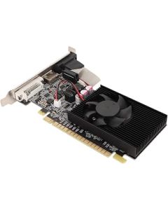 Bewinner GT730 Graphic Card, 2GB DDR3 Graphics Card, 64 Bit 810MHz 1000MHz Image Card Game Graphics Card with DVI VGA HDMI Interface, PCI Express X16 2.0 Desktop Video Card with Cooling Fan