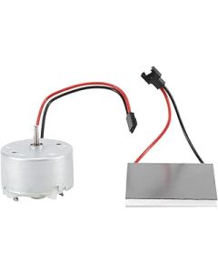 plplaaoo Sheet Fireplace Fan Electric Generator, Fireplace Fan Generator, Fan Generator Thermoelectric Accessories Set, Motor Accessories Set, Heat Powered Stove Fan for Wood and Log Burner