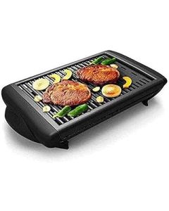 Barbecue Grill Compact Smokeless Indoor Sear Capability, Electric Grill,Smokeless Electric Baking Pan with Temperature ControlIdeal for Family/Party