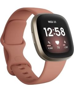 Fitbit Versa 3 Health & Fitness Smartwatch with 6-months Premium Membership Included, Built-in GPS, Daily Readiness Score and up to 6+ Days Battery