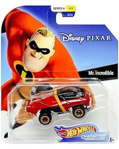Hot Wheels Character Cars Mr Incredible Disney Pixar 1:64 Scale GGX65