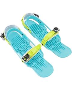 Pwshymi Short Skiboards, Safe Use Color Mini Ski Skates Attach To Skis Boots Metal Buckle for Downhill Slopes