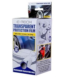 E-TECH Transparent Car/Motorbike Bodywork Protection Film