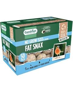Gardman No Grow Fat Snax Energy Balls 50 Box