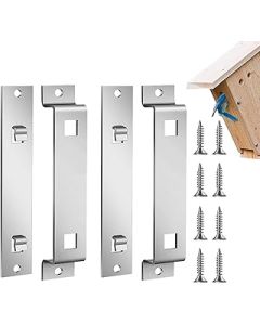 Ukuding Bird House Mounting Bracket,Mounting Bracket for Bird House with No Deformation - Posts Secure Brackets Supplies for Park, Scenic Spot, Garden, Lawn, Terrace