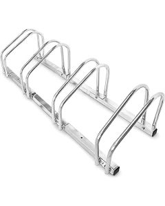 Unibos | 2/4 Bike Stand Floor or Wall mounted bike rack for garage Bicycle Parking rack Cycle Storage Locking Stand | Bicycle Bike Parking Rack Floor Stand