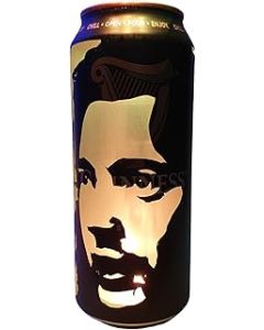 Rory Gallagher Beer Can Lantern! Guinness Pop Art Portrait Candle Lamp, Unique Gift!
