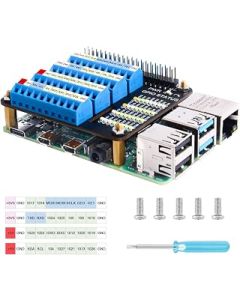 Seamuing Raspberry Pi 4 GPIO Expansion Board Breakout GPIO Screw Terminal Hat for Raspberry Pi 4B 3B+ 3B 2B B+ Raspberry Pi Zero and Zero W