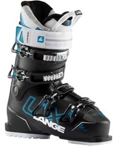 Lange LX 70 Ski Boots, Women, BK Glit/Blue Met Blue, 26.5 Mondopoint (cm)