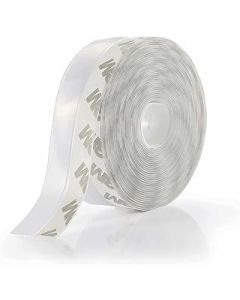 CUQOO Silicone Seal Strip in Clear – 10M/33ft 35MM Weather Stripping for Doors & Windows | Noise & Dustproof Transparent Door Bottom Seal Strip | Draft Stopper Adhesive Tape | Strong Bathroom Sealant