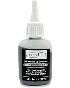 Reeds Heat Resistant Stove Rope Glue Black 30ml