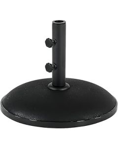 PARASOL BASE 11kg HEAVY DUTY FURNITURE GARDEN UMBRELLA STAND IN BLACK