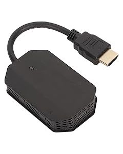 Wireless HDMI Transmitter and Receiver 4K, Streaming Media Video Audio Extender 5G Kit, Video Mirroring Dongle Receiver Supports Screen Casting, Same Screen Dual Mode