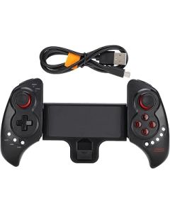 Flexible Wireless Gamepad Controller, ABS Material, Large Size Bracket, Ergonomic Design, BT 5.0, 5 Multimedia Buttons, for Mobile Phone Tablet Computer