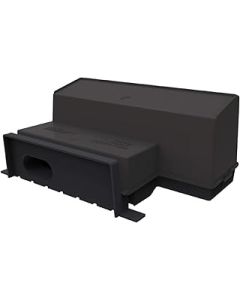 Swift Nesting Brick Box, Black Breeding Bird House for Brick or Rendered Walls