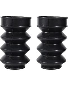 Motorcycle Front Fork Cover, 39mm Rubber Motorbike Front Fork Protector Gaiters Gators Boots For Dyna FX XL 883