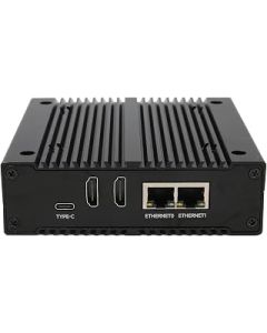 Airshi Multi-functional Mini Computer, 2 M.2 M Key Interface CM4 Mini Computer for Desktop