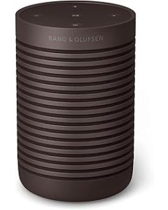 Bang & Olufsen Beosound Explore - Wireless Portable Bluetooth Speaker with USB-C Charging Cable, IP67 Dustproof and Waterproof Speaker for Outdoors, Home and Travel - Chestnut